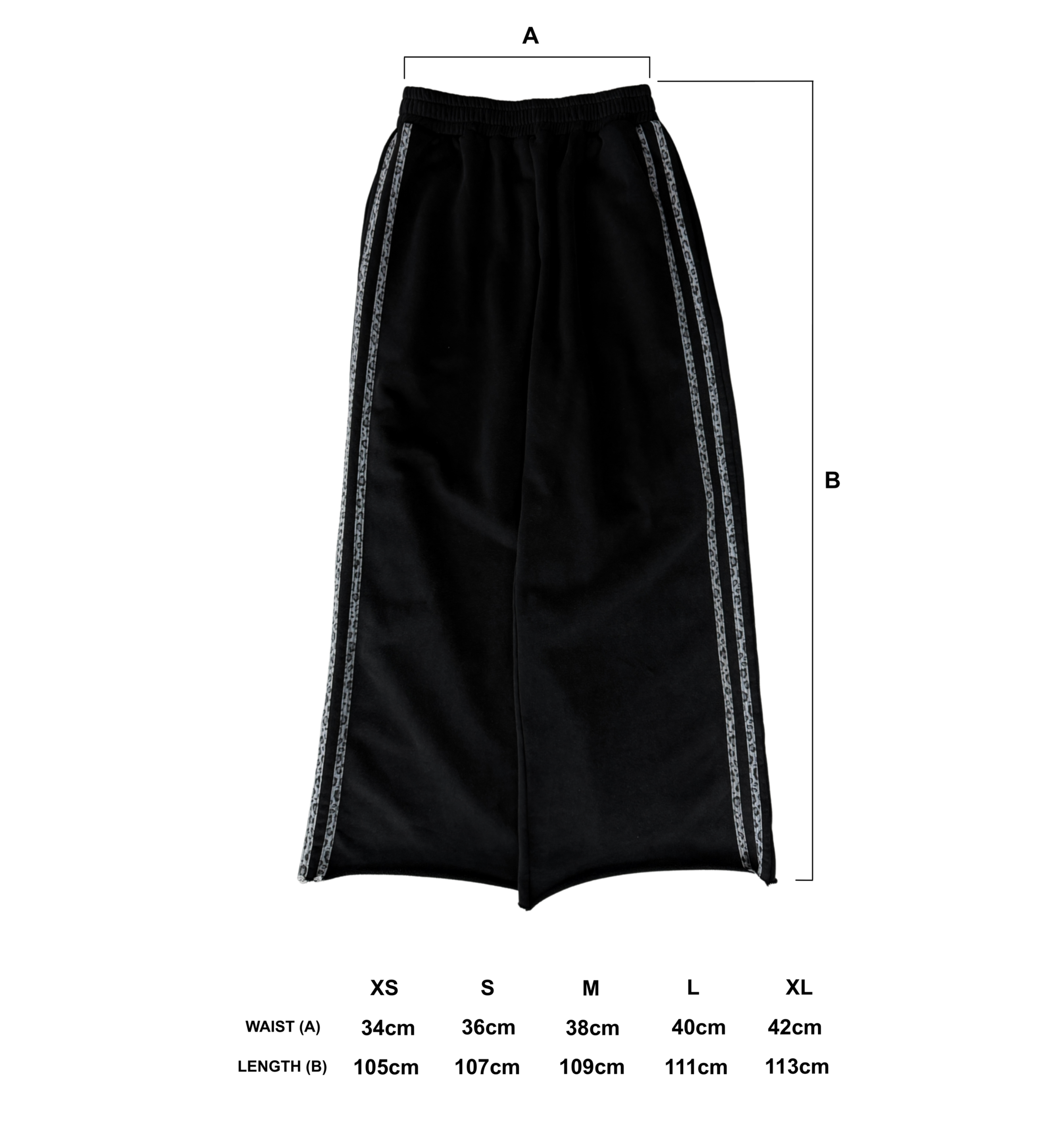 SNOW LEOPARD SWEATPANTS