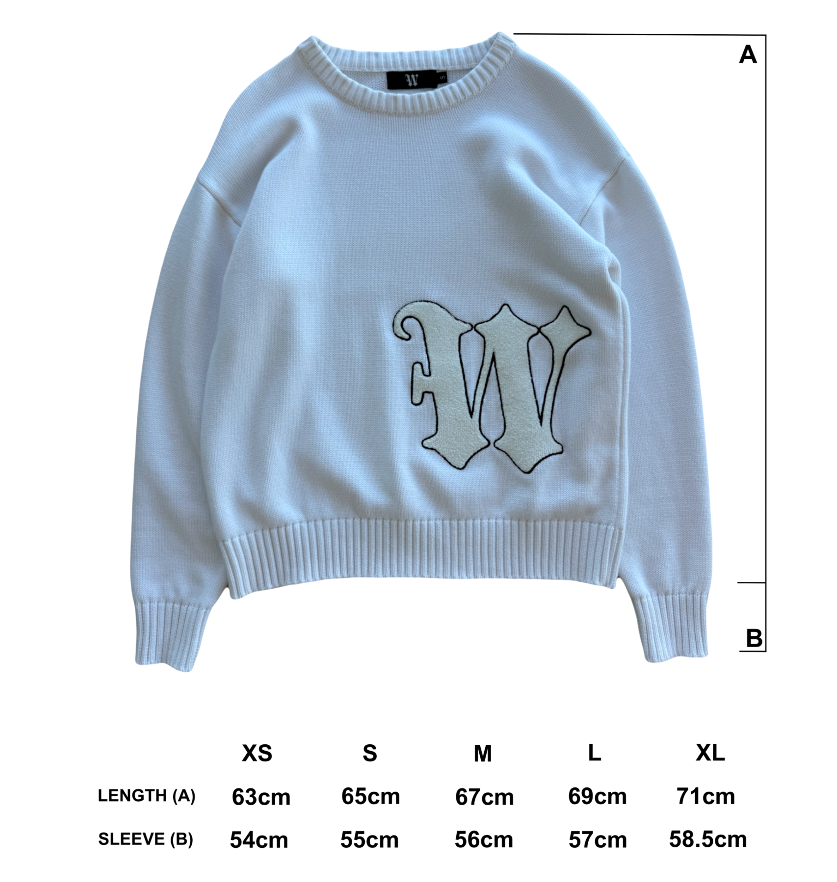 SWEATER - WHITE