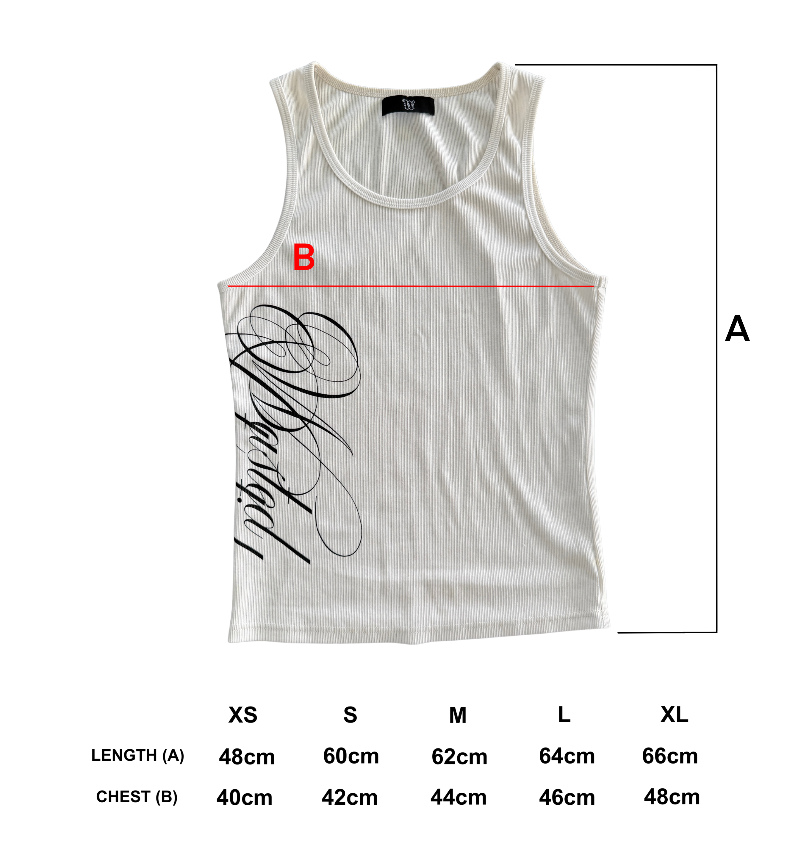 SCRIPT TANKS - WHITE